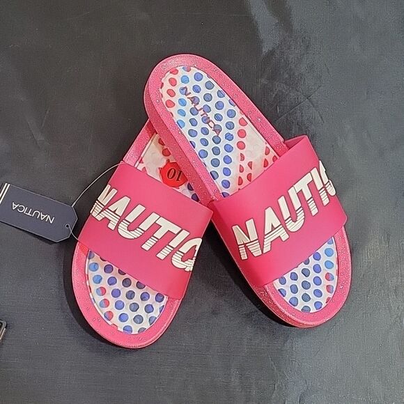 BRAND NEW WOMEN"S NAUTICA ESMERAY SLIDES ROUND TOE SANDAL - Picture 12 of 13